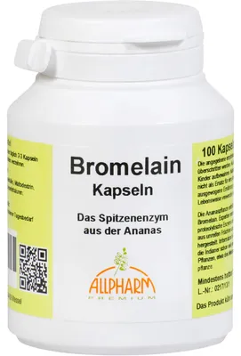 Obrázek produktu pro Bromelain enzymové kapsle, 100 kapslí KAP