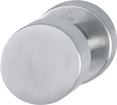 Produktbild von Hoppe Knopfrosette mit Stift 58/42KV, F1