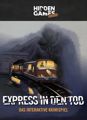 Obrázek produktu pro Hidden Games – Hangover KrimiDinner – Express in den Tod – imerzivní KrimiDinner, napínavá detektivní hra, detektivní hra