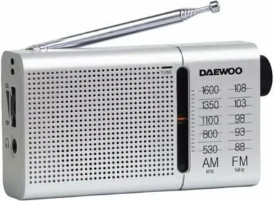 Produktbild von Tragbares Radio daewoo dw1037/ silber