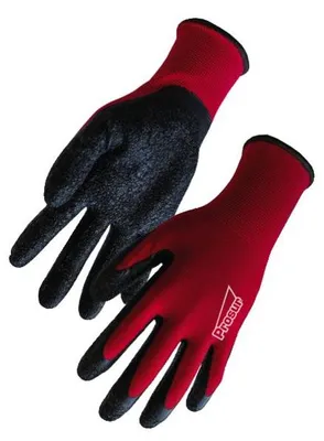 Produktbild von Latex-Handschuh mit beschichteter Handfläche Cper73lat - Größe 7 (Paar unter dem Reiter)