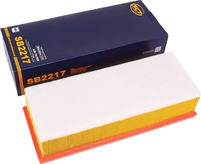 Produktbild von Luftfilter für den Motor, Abmessungen 344,5 mm Länge, 135,5 mm Breite, 78 mm Höhe