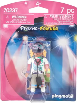 Imagen del producto de PLAYMOBIL, rapera, PLAYMO-FRIENDS, 70237