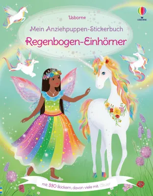 Produktbild von Anziehpuppen-Stickerbuch Regenbogen