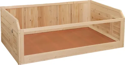 Productafbeelding van Kerbl 81753, Huisje, Dwergkonijn, Hamster, Knagend dier, Hout, Hout, 755 mm, 1135 mm