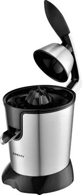 Obrázok produktu pre Sokany, Elektrický odšťavovač citrusov 350 W 400 ml, strieborný