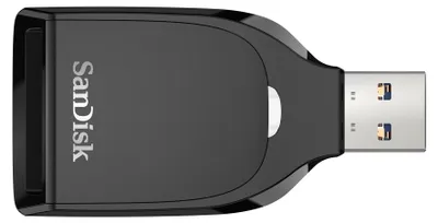 Productafbeelding van SanDisk QuickFlow - Kaartlezer (SDXC UHS-I, SDHC UHS-I, SDXC, SDHC, SD) - USB 3.2 Gen 1