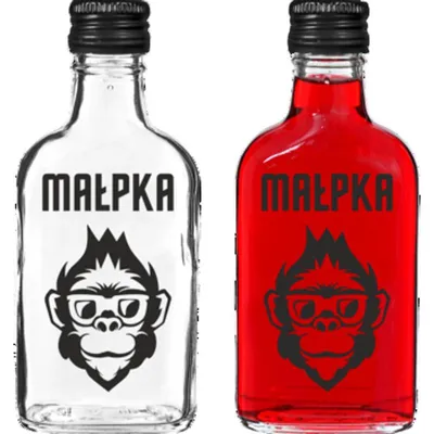 Image de Bouteille en verre Małpka 200 ml