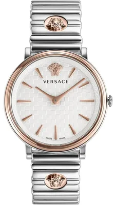 Produktbild von Versace Damen Uhr Armbanduhr V-Circle VE8105022 Edelstahl