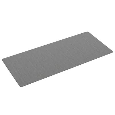Image de vidaXL Tapis Gris 80x180 cm