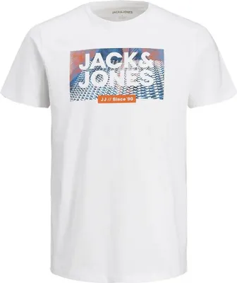 Produktbild von Jack & Jones Spring Kurzarm-t-shirt Weiß 12 Years Jungen Weiß 12 Years