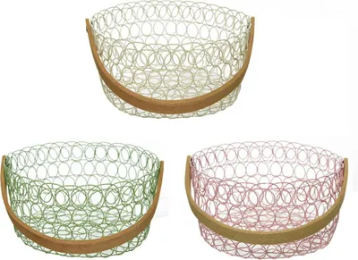 Obrázek produktu pro Kovový košík 20x10cm v různých barvách