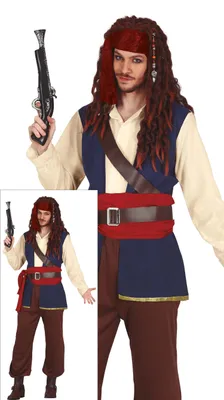 Produktbild von Guirca Piratenkostüm Für Erwachsene    One Size