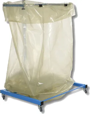 Produktbild von 50x Seitenfaltenmüllsäcke Styroporentsorgungssäcke  700+600x2200mm 1000liter