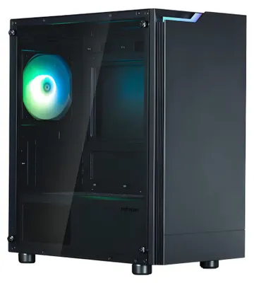Image de Boîtier, Zalman, T4 Plus RGB, verre trempé, noir, 385x208x425mm, microATX