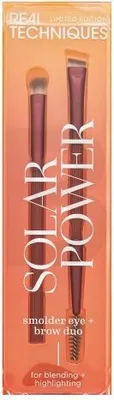 Image de Real Techniques Solar Power Smolder Eye + Brow Duo Brush Set