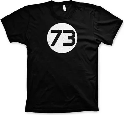 Produktbild von No. 73 T-Shirt - Large - Black