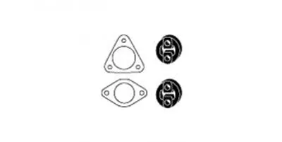 Produktbild von Hjs Montagesatz, Katalysator  82 44 7626