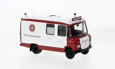 Produktbild von Brekina MB L 508 RTW Johanniter Lübeck 36945