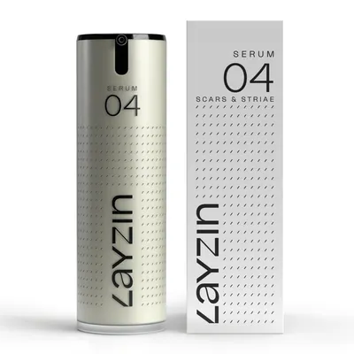 Image de LAYZIN SERUM 04 - Atténue les vergetures et les cicatrices - Avec un complexe bioactif breveté - Stimule le rajeunissement de la peau - 30ml