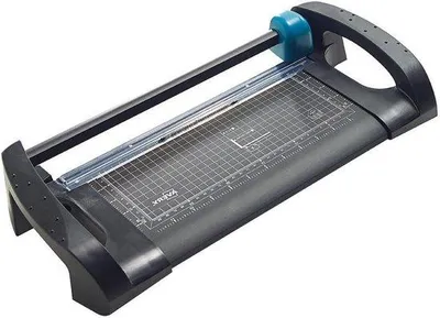 Produktbild von Famanu A4 Schneidemaschine für Büro - Aluminium, 316 mm Schneidlänge