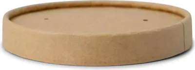 Produktbild von Papierdeckel für Eisbecher mit einem Durchmesser von 92 mm, 50 Stück.