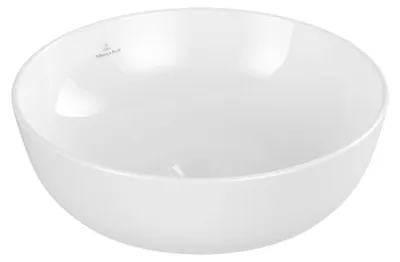 Produktbild von V&B Aufsatzwaschtisch ARTIS 430mm, rund, ohne Überlauf weiß C+