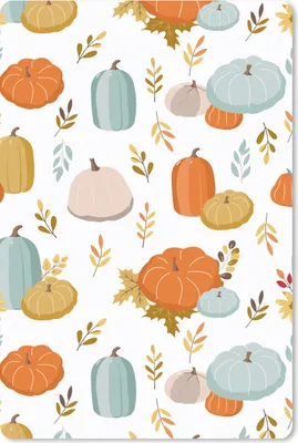 Produktbild von MuchoWow® Mauspad Mousepad Kürbis - Herbst - Muster 18x27 cm - Mousepads - Maus Mat - Pad - Mausunterlage