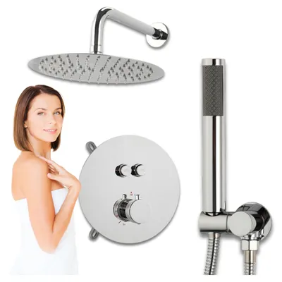 Produktbild von Betonbrausegarnitur S-1172 Chrom
