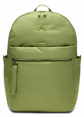 Productafbeelding van Under Armour Studio Campus rugzak, 19,5 liter, damesmodel, groen. Geschikt voor dames, één maat