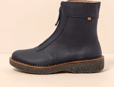 Image de El Naturalista Bottines pour Femme N5581 WAX NAPPA OCEAN/VOLCANO Couleur Bleu