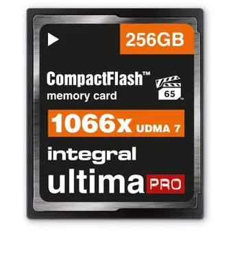 Produktbild von Integral INCF256G1066X, 256 GB, CFast, 160 MB/s, 140 MB/s, Schwarz