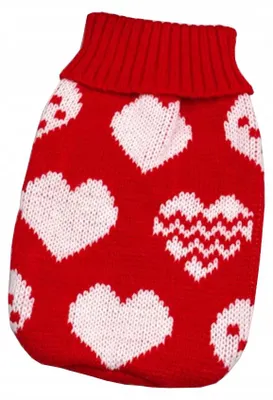Produktbild von DKM Hundepullover XS warmer Strickpullover mit Rollkragen