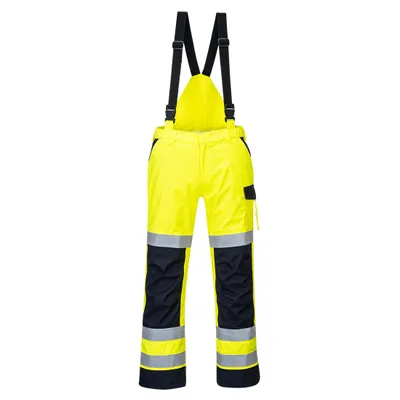 Produktbild von Portwest MV71 Modaflame Multi Norm Arc-Hose "Modaflame Regen" Yellow/Navy Gr. XL