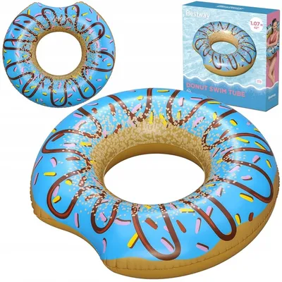 Zdjęcie produktu dla Bestway Duże koło do basenu na wakacje na plaży donut 107cm 36118