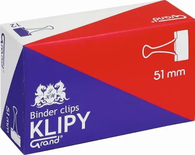 Obrázek produktu pro Kvalitní sada 51mm kancelářských sponků, 12 kusů