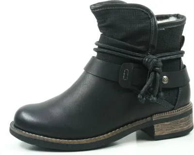 Produktbild von Rieker 94689-00 Schuhe Damen Stiefeletten Boots Warmfutter, Größe:36 EU, Farbe:Schwarz