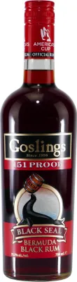 Produktbild von Goslings Black Seal 151 PROOF Bermuda Black Rum 75,5% Vol. 0,7l