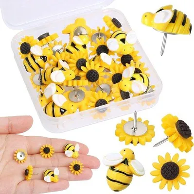 Image de Autocollants décoratifs en forme de fleurs - 30 pièces