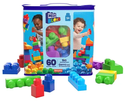 Zdjęcie produktu dla Kolorowa torba na klocki Mega Bloks (60 elementów)