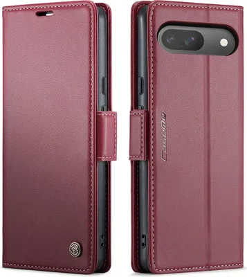 Produktbild von Google Pixel 10 / Pixel 10 Pro Hülle - CaseMe 023 Wallet Klapphülle - Rot