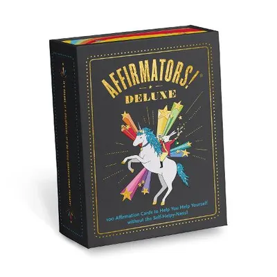 Produktbild von Klopf-Klopf-Affirmatoren! Deluxe Deck: 100 Affirmationskarten