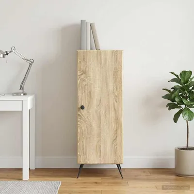 Obrázek produktu pro vidaXL Komoda Sonoma dub 33 x 34,5 x 90 cm dřevotřísková deska
