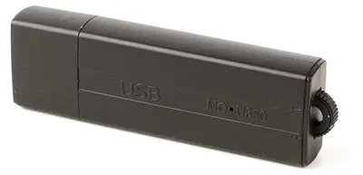 Zdjęcie produktu dla MemoQ MQ-U350, pamięć USB i cyfrowy dyktafon, 8 GB, czarny
