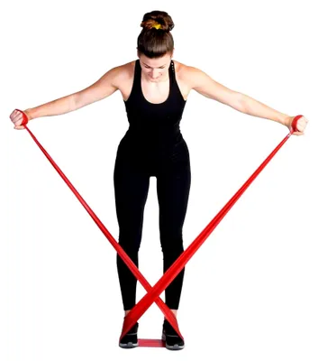 Produktbild von Trainingsband 25 m in Rot (mittel)