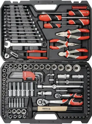 Obrázok produktu pre Yato YT-38901 Sada náradia XXL 1/4-1/2" 122 položiek