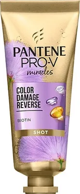 Produktbild von Pantene Pro-V Miracles Color Damage Reverse Shot, Haarcreme, Frauen, beschädigtes Haar, Alle Farben, Ernährung, Weichmachend, Verstärkung, Tube