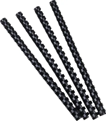Produktbild von Exacompta Schachtel + 100 Spiralen 12 mm PVC für die Bindung A4 Schwarz 75401E