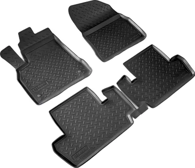 Image de Tapis de sol en caoutchouc 3D adaptés à la Peugeot 3008 | Année de construction 2009-2016 | Ajustement parfait avec bordure