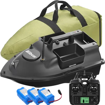 Produktbild von 500M Kabellos Futterboot Mit GPS Köderboot Karpfenangeln Baitboat Fischerköder Spielzeug Boot